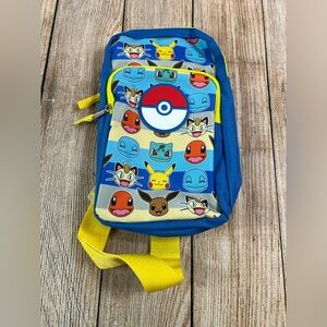 Pokémon Bloworld Crossbody Bag One Shoulder Pack Pokeball Eevee Pikachu